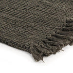 Throw Cotton 220x250 cm Anthracite/Brown 133751