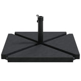 5 Piece Garden Parasol Base Set Granite and Steel 3318588