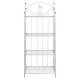 ZNTS Plant Rack Square White 40781