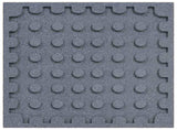 Fall Protection Tiles 18 pcs Grey 50 x 50 cm Rubber 3444890