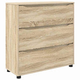 Storage Cabinet Sonoma Oak 80 x 31 x 81 cm Engineered Wood 888849