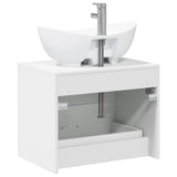 Bathroom Furniture Set White Engineered Wood 3404398