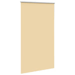 ZNTS Roller Blind Blackout Beige 125x210 cm Fabric Width 121.6 cm Polyester 4010795