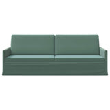 3 Seater Sofa Sea Green 220 x 81 x 82 cm Velvet 42041164