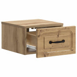 Wall-Mounted Bedside Cabinet 2 pcs Artisan Oak Engineered Wood 899294