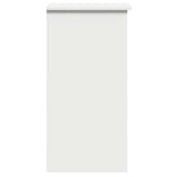 Desk with Shelves White 84x40x78 cm Engineered Wood 860445