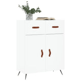 Sideboard White 69.5x34x90 cm Engineered Wood 827948