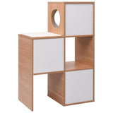 Cat Condo House with Sisal Scratching Mat 100 cm 170929