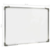 146633 Magnetic Dry-erase Whiteboard White 90x60 cm Steel