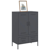 Highboard Anthracite 68x39x101.5 cm Steel 843110