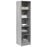 Wardrobe Grey Sonoma 50x50x200 cm Engineered Wood 3307716