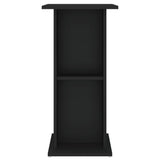 Aquarium Stand Black 60.5x36x72.5 cm Engineered Wood 833640