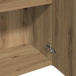 Highboard Artisan Oak 60x32x190 cm Engineered Wood 3318715