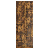 Cabinet Set 2 pcs Smoked Oak Engineered Wood 3416939