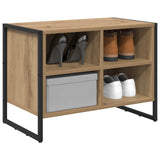 Shoe Cabinet Artisian Oak 60 x 35 x 44 cm Engineered Wood 886461