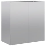 Planter 80x40x80 cm Galvanised Steel 860715