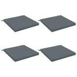 4-Piece Seat Cushions SOEST 4 pcs 100% Polyester Blue 945002