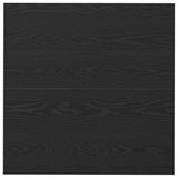 Coffee Table Black oak 80 x 80 x 40 cm Engineered Wood 883499