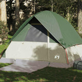 Camping Tent Dome 4-Person Green Waterproof 94699