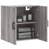 Wall Cabinet Grey Sonoma 60x31x60 cm Engineered Wood 829970