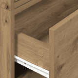 Cabinets with 2 Drawers 2 pcs Artisan Oak 60x31x40 cm Engineered Wood 858838