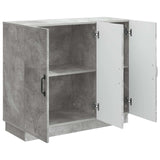 Sideboard Concrete Grey 89 x 34.5 x 77 cm Engineered Wood 895338
