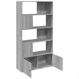 Bookcase Grey Sonoma 100x36x189 cm Engineered Wood 3295329