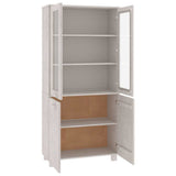 Highboard "HAMAR" Solid Wood Pine White 3100927