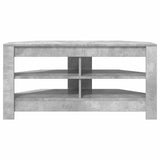 Corner TV Cabinet 102 x 40.5 x 45 cm Concrete Grey 889778