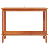 Console Table Wax Brown 110 x 40 x 80 cm Solid Pine Wood 858235