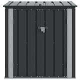 Garden Storage Box Black 101.5 x 82 x 100 cm Steel 42011280
