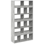 Bookcase Concrete Grey 100x33x187.5 cm Engineered Wood 3309378