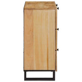 Sideboard Brown 60 x 33 x 75 cm Solid Mango Wood 4018047