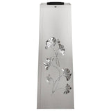 Solar LED Pathway Light 2 pcs Silver Stainless Steel 879755
