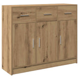 Sideboard Artisan Oak 91x28x75 cm Engineered Wood 855895
