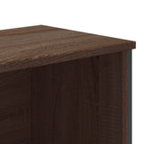 Book Cabinet Brown Oak 80x31x169 cm Engineered wood 3295316