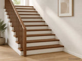 Stair Tread 20 pcs 90 x 25 x 2 cm Dark Brown Solid Oak Wood 3449527