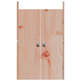 Outdoor Kitchen Cabinet MEPPEL 3 pcs White Solid Pine Wood 3443804
