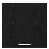 Hanging Cabinet 2 pcs Black Oak and White 40 x 31 x 40 cm 884133
