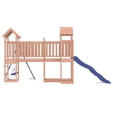 Outdoor Playset Natural wood, Blue Solid Douglas Wood, Polypropylene 3155850