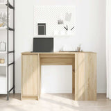 Desk Sonoma Oak 120x42x76 cm Engineered Wood 861816
