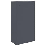 Parcel Drop Box with Storage Anthracite 44 x 22 x 82 cm Steel 874921