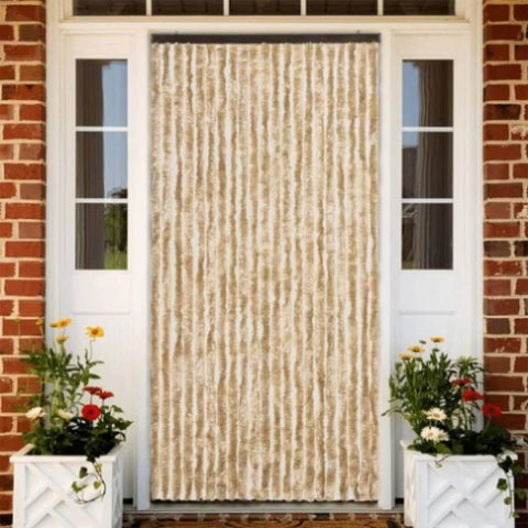 Insect Curtain Beige 90x200 cm Chenille 315136