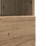 LED TV Cabinet Artisan Oak Engineered Wood 897654