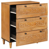 Sideboard 2 pcs 120 x 33.5 x 75 cm Solid mango wood Brown 3310064
