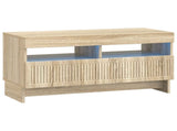 LED TV Cabinet Sonoma Oak Engineered Wood 896117