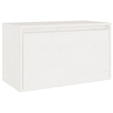 TV Cabinets 5 pcs White Solid Wood Pine 3100270