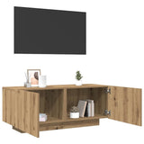 TV Cabinet Artisan Oak 100x35x40 cm Engineered Wood 856354