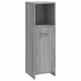 4 Piece Bathroom Furniture Set Grey Sonoma Engineered Wood 3154410