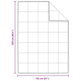 ZNTS Summer Duvet White 155 x 220 cm Down 42007634